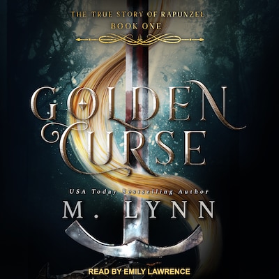Golden Curse – omslag til lydbogen af M. Lynn