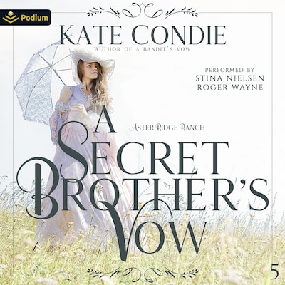 A Secret Brother's Vow – omslag til lydbogen af Kate Condie
