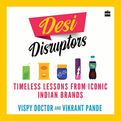 Desi Disruptors – omslag til lydbogen af Vispy Doctor, Vikrant Pande