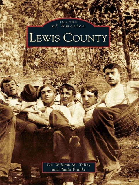Lewis County – omslag til lydbogen af Paula Franke, Dr William M Talley