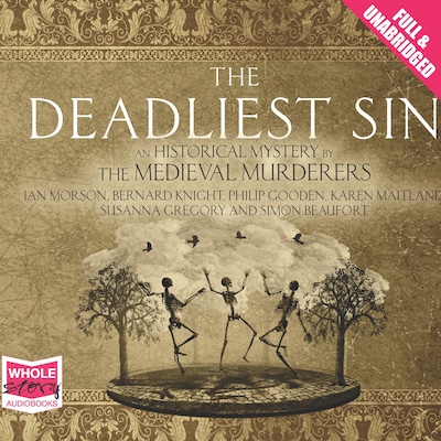 The Deadliest Sin – omslag til lydbogen af The Medieval Murderers