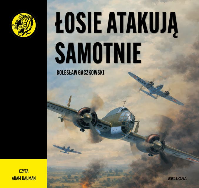 Łosie atakują samotnie – okładka audiobooka, autor Bolesław Gaczkowski