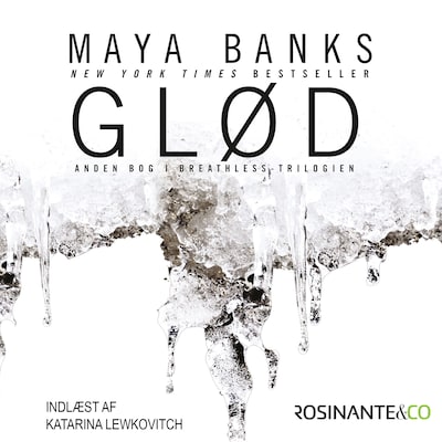 Glød – omslag til lydbogen af Maya Banks