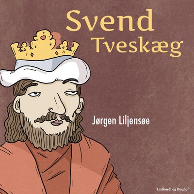 Svend Tveskæg – omslag til lydbogen af Jørgen Liljensøe