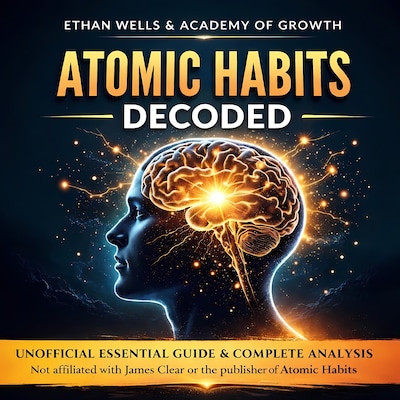 Atomic Habits Decoded. Unofficial Essential Guide & Complete Analysis – omslag til lydbogen af Ethan Wells, Academy of Growth