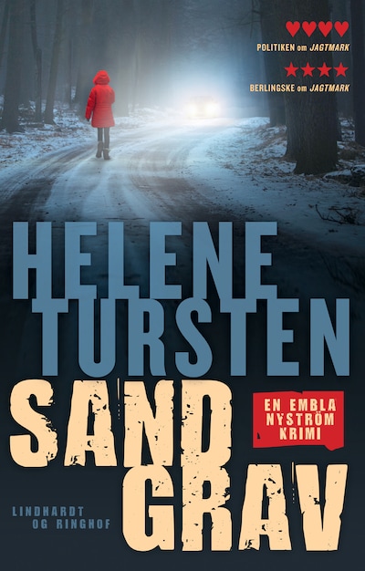 Sandgrav – omslag til lydbogen af Helene Tursten