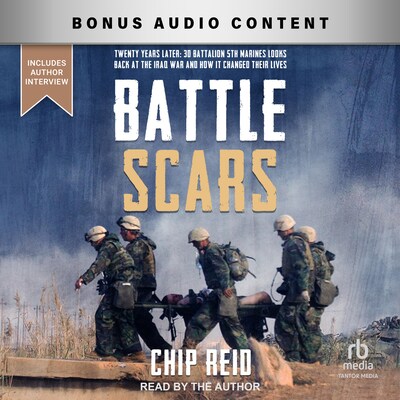 Battle Scars – omslag til lydbogen af Chip Reid