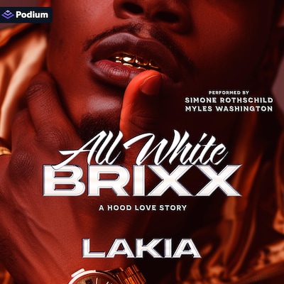 Brixx: All White Brixx – omslag til lydbogen af Lakia