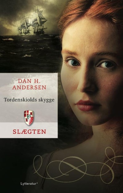 Tordenskiolds skygge – omslag til lydbogen af Dan H. Andersen