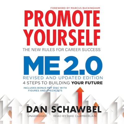 Promote Yourself and Me 2.0 – omslag til lydbogen af Dan Schawbel