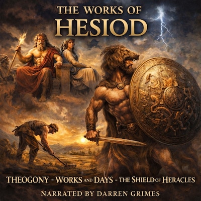 The Works of Hesiod – omslag til lydbogen af Hesiod