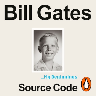 Source Code – omslag til lydbogen af Bill Gates