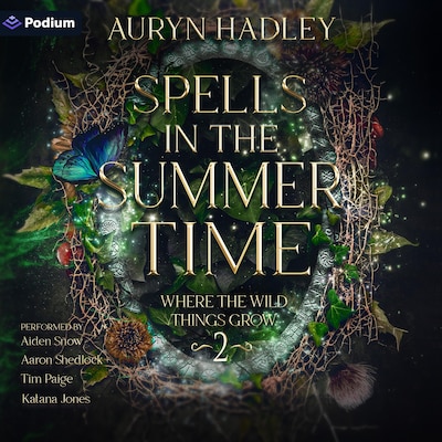 Spells in the Summertime – omslag til lydbogen af Auryn Hadley