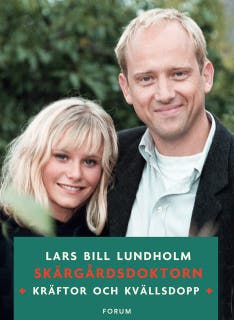 Skärgårdsdoktorn. Kräftor och kvällsdopp – omslag till ljudboken av Gunilla Linn Persson,Lars Bill Lundholm