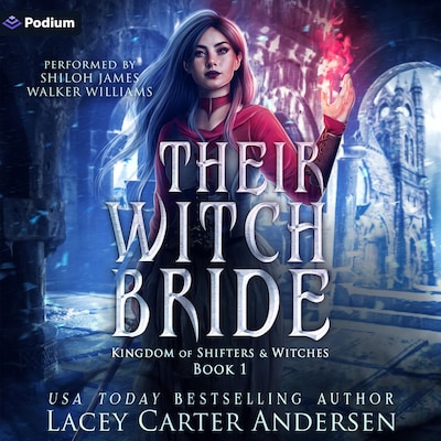 Their Witch Bride – omslag til lydbogen af Lacey Carter Andersen