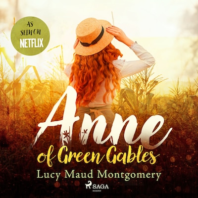 Anne of Green Gables – omslag til lydbogen af L. M. Montgomery