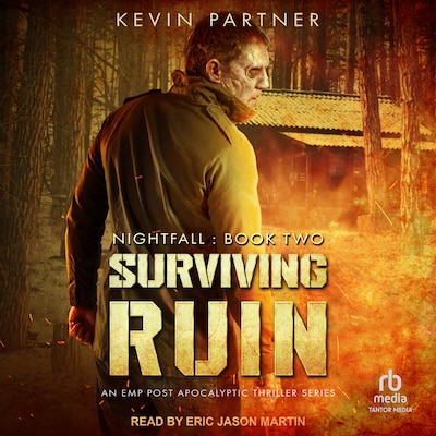 Surviving Ruin – omslag til lydbogen af Kevin Partner