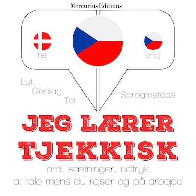 Jeg lærer tjekkisk – omslag til lydbogen af JM Gardner