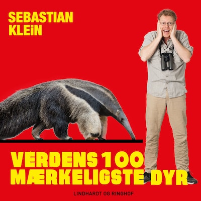 Verdens 100 mærkeligste dyr, Silkemyreslugeren – omslag til lydbogen af Sebastian Klein