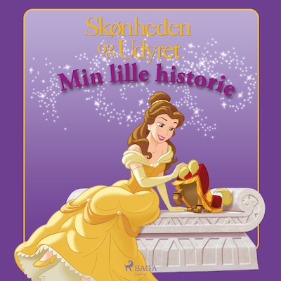 Skønheden og udyret - Min lille historie – omslag til lydbogen af Disney