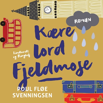 Kære lord Fjeldmose – omslag til lydbogen af Poul Fløe Svenningsen