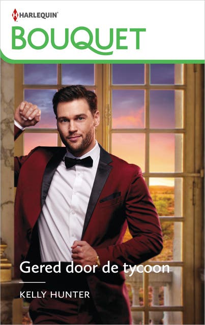 Gered door de tycoon – omslag van het luisterboek van Kelly Hunter