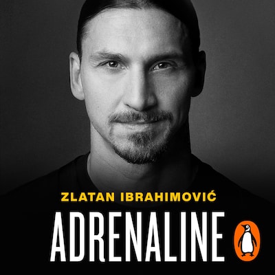 Adrenaline – omslag til lydbogen af Zlatan Ibrahimovic