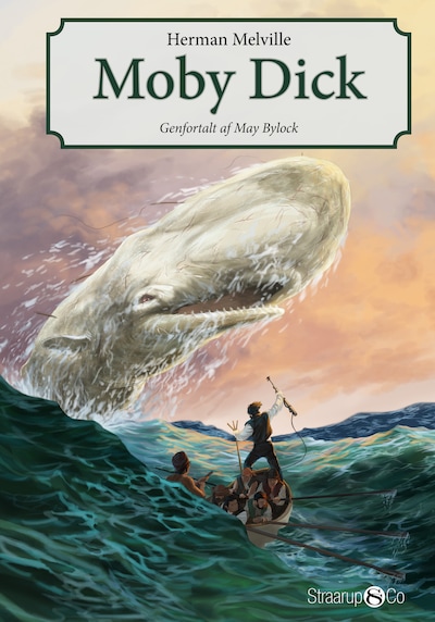 Moby Dick – omslag til lydbogen af Herman Melville, Maj Bylock