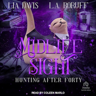Midlife Sight – omslag til lydbogen af Lia Davis, L.A. Boruff