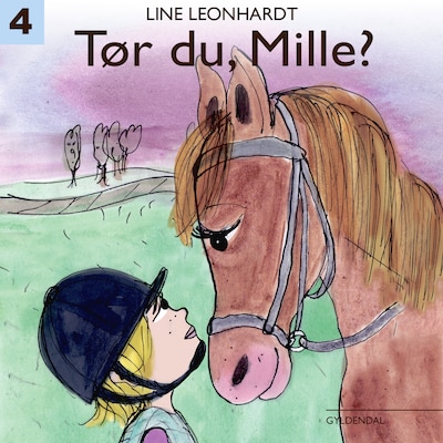 Tør du, Mille? – omslag til lydbogen af Line Leonhardt