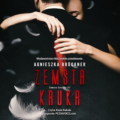 Zemsta kruka – okładka audiobooka, autor Agnieszka Brückner