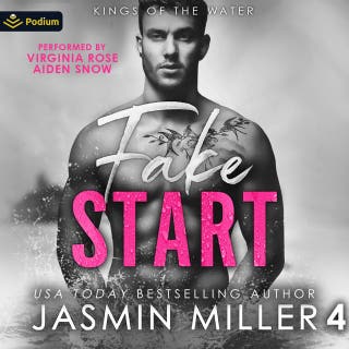 Fake Start: Kings of the Water, Book 4 – omslag till ljudboken av Jasmin Miller