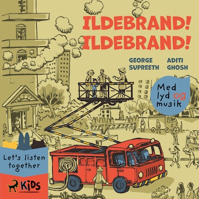 Ildebrand! Ildebrand! (hørespil) – omslag til lydbogen af Aditi Ghosh, George Supreeth