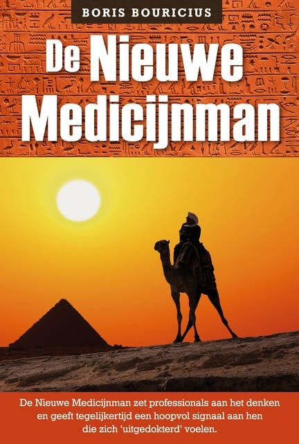 De nieuwe medicijnman – omslag van het luisterboek van Boris Bouricius