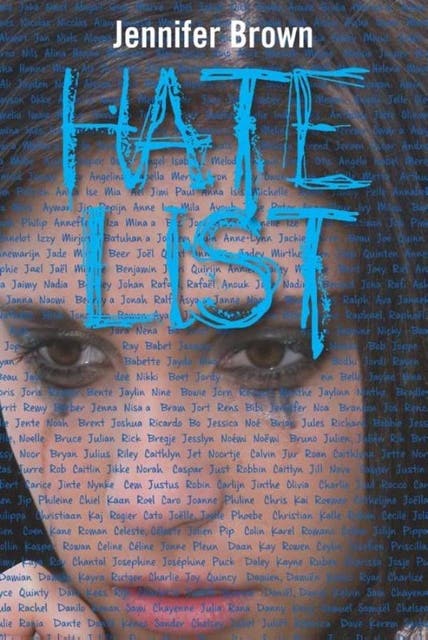Hate list – omslag van het luisterboek van Jennifer Brown