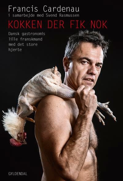 Kokken der fik nok – omslag til lydbogen af Francis Cardenau, Svend Rasmussen
