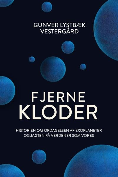 Fjerne kloder – omslag til lydbogen af Gunver Lystbæk Vestergård