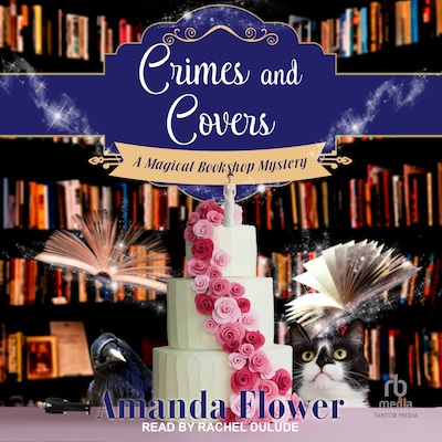 Crimes and Covers – omslag til lydbogen af Amanda Flower
