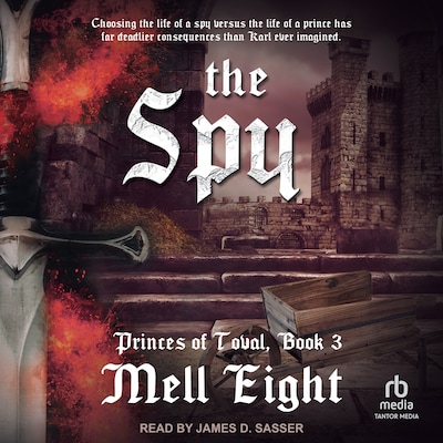 The Spy – omslag til lydbogen af Mell Eight