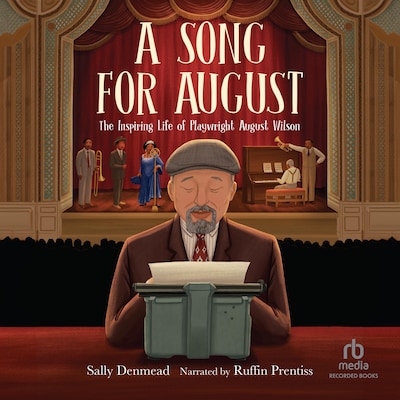A Song for August – omslag til lydbogen af Sally Denmead