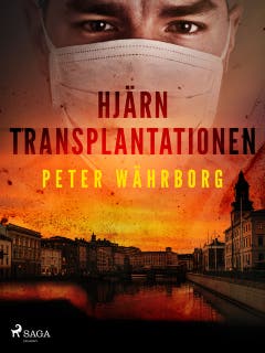 Hjärntransplantationen – omslag till ljudboken av Peter Währborg