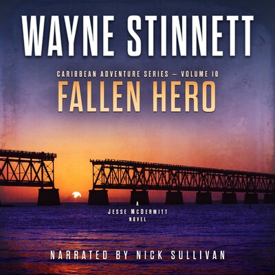 Fallen Hero – omslag til lydbogen af Wayne Stinnett