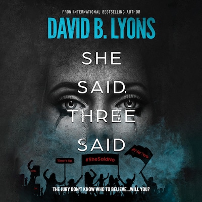 She Said, Three Said – okładka audiobooka, autor David B. Lyons