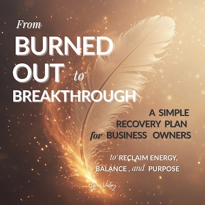 From Burned Out to Breakthrough – omslag til lydbogen af Hope Victory
