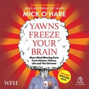 Yawns Freeze Your Brain – okładka audiobooka, autor Mick O'Hare