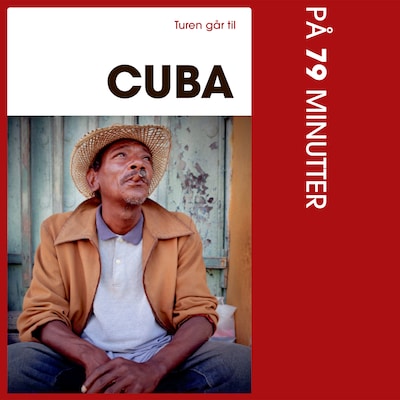 Turen går til Cuba på 79 minutter – omslag til lydbogen af Ole Loumann