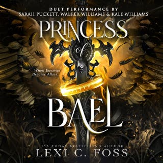 Princess of Bael – omslag till ljudboken av Lexi C. Foss