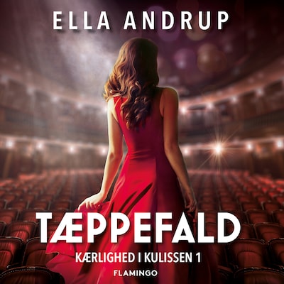 Tæppefald – omslag til lydbogen af Ella Andrup