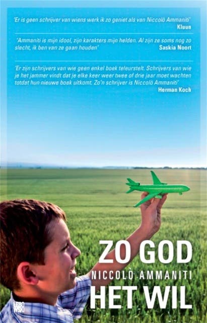 Zo God het wil – omslag van het luisterboek van Niccolò Ammaniti