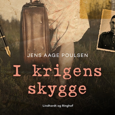 I krigens skygge – omslag til lydbogen af Jens Aage Poulsen